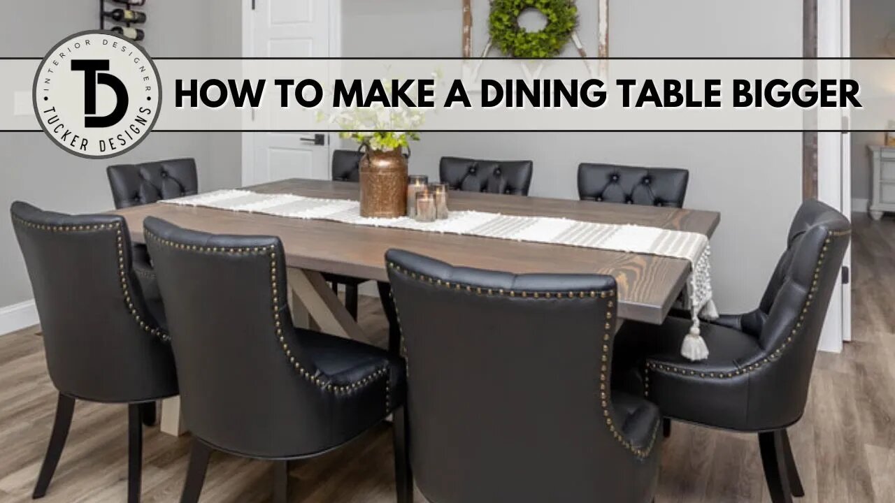 How To Make a Table Top Bigger