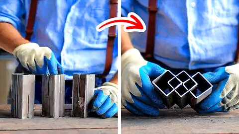 How to join metal without welding || Repair hacks, Metalworking, crafts