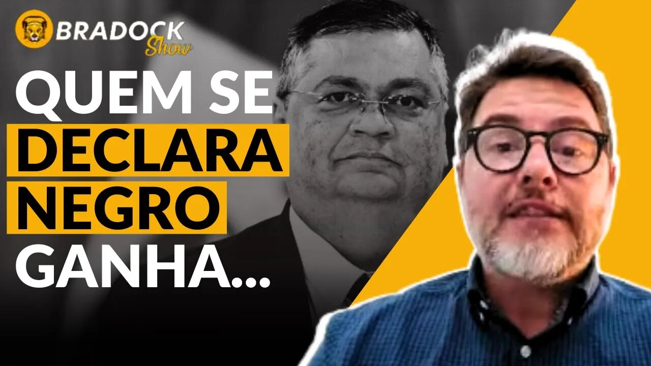 O MOTIVO de FLÁVIO DINO se DECLARAR como NEGRO
