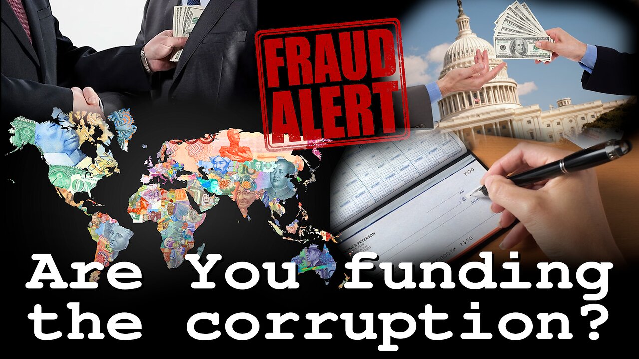 STOP FUNDING THE CORRUPT WORLD SYSTEM!