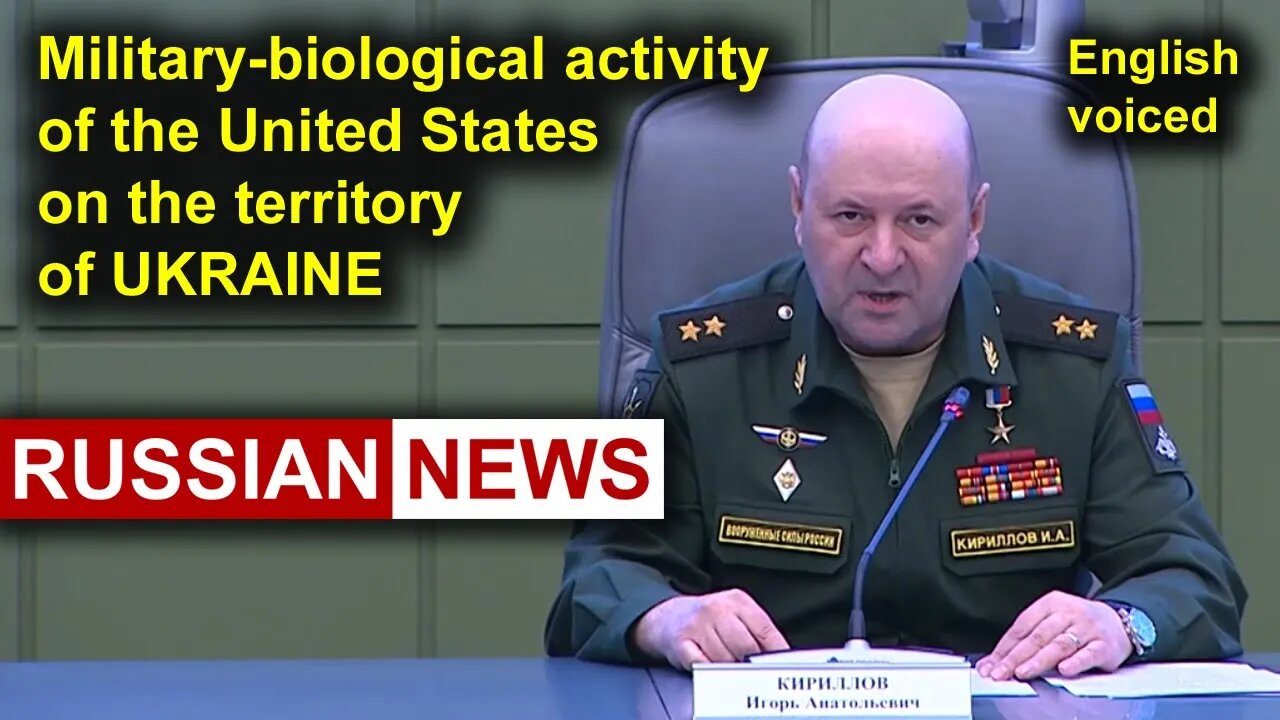 Military-biological activity of the United States on the territory of Ukraine | Russia