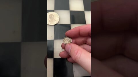 Another Silver Coin Made For Ants, Silver Canadian Victoria Cent #silvercoin #coin #silver #money