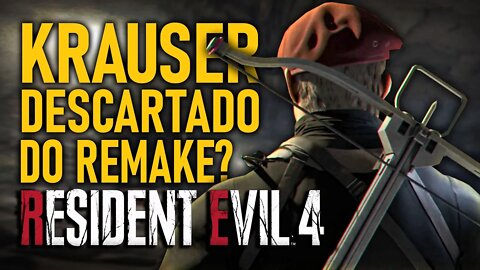 CONFIRMADO! Krauser DESCARTADO do REMAKE? - Resident Evil 4 Remake