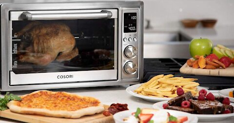 COSORI CS130-AO Air Fryer Toaster Combo 30L 12 Functions Large Countertop Oven, WIFI-Black