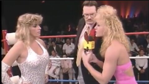 'LPWA' 'TEAM AMERICA' EXPLODES! 'JIM CORNETTE' INTERVIEW SEGMENT. "THE SUPER LADIES OF WRESTLING"