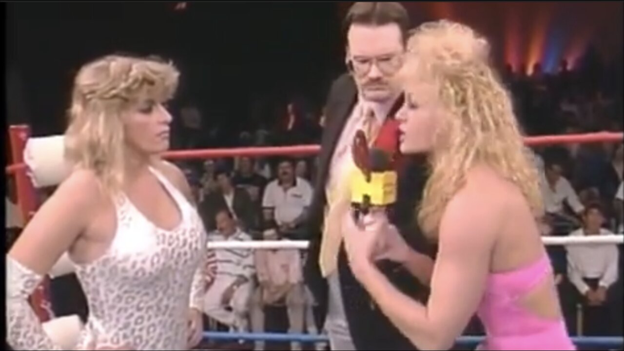 'LPWA' 'TEAM AMERICA' EXPLODES! 'JIM CORNETTE' INTERVIEW SEGMENT. "THE SUPER LADIES OF WRESTLING"