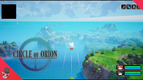 Circle of Orion - Flying the Airship around the Overworld (WIP Gameplay)