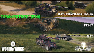 M12, FV207 & Bat.-Châtillon 155 55 - TanqAndTonic ELO