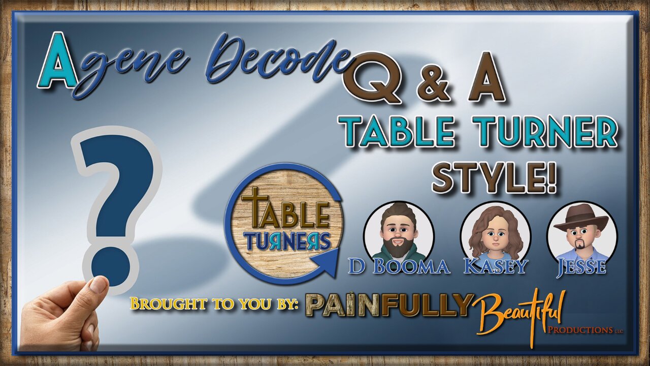 A gene Decode Q&A Table Turner Style! w/ Kasey, Jesse & D Booma San