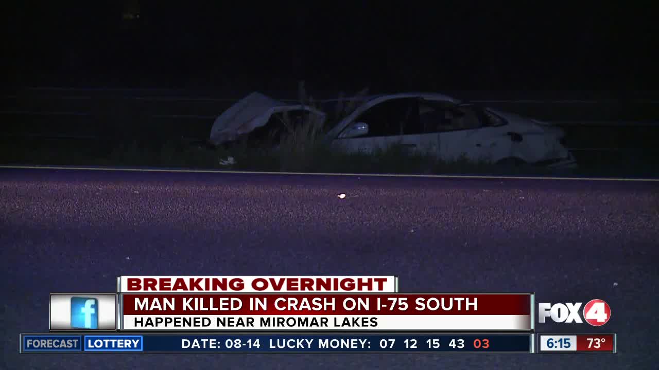 Deadly crash overnight takes the life of Naples man