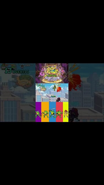 ✅TARTARUGAS NINJAS CORTES #45 - FASE 8