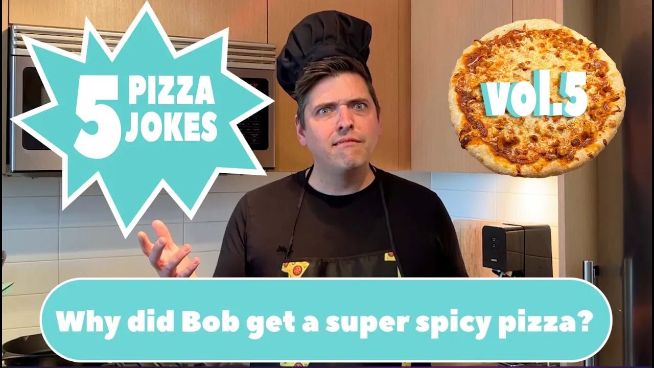 5 (RANDOM) Pizza Jokes with Papa Za #5