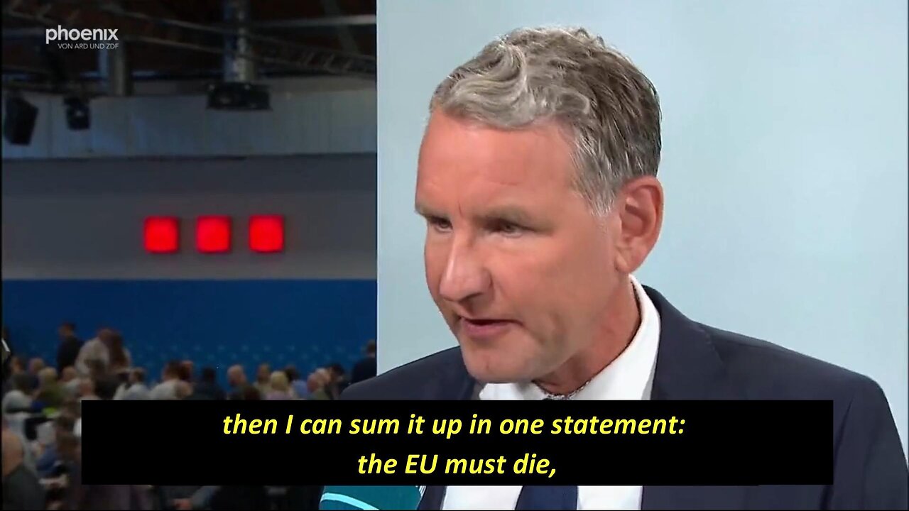 AfD's Björn Höcke: The European Union must die, so that the real Europe can live