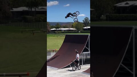 MASSIVE SPINE SUPERMAN BACK FLIP🤯 -Jaie Toohey #short