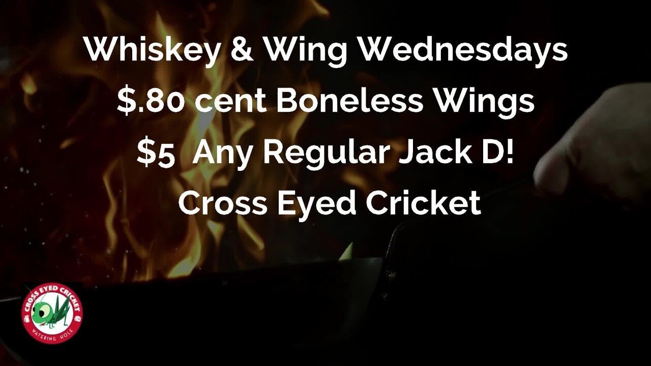 Whiskey & Wing Wednesdays