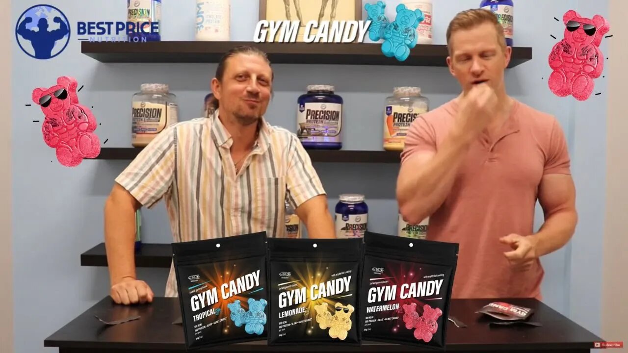 Bro Science Gym Candy Gains Gummies (4 Flavors) Taste Test & Review