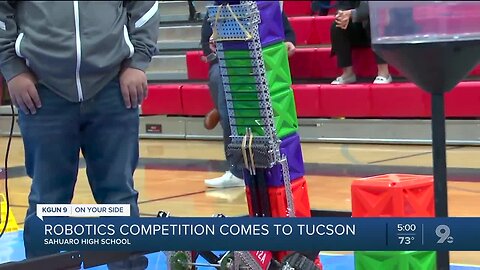 Robotics tournament comes to Sahuaro High School