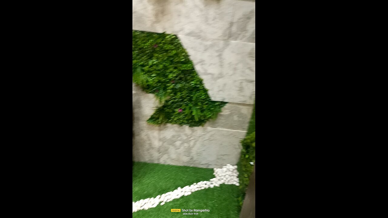 artificial grass, vertical garden