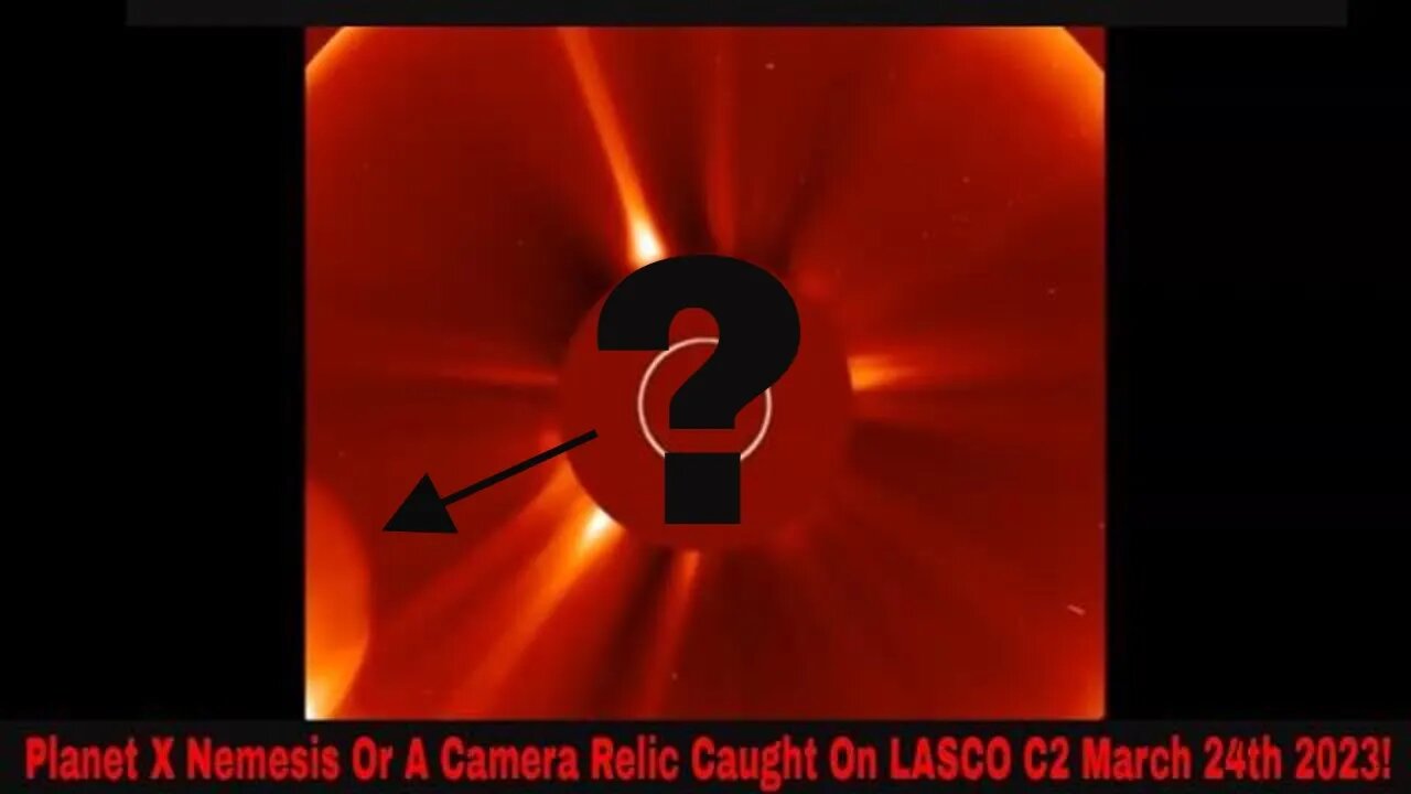 Planet X Nemesis Or A Camera Relic Caught On LASCO C2 March 24th 2023!