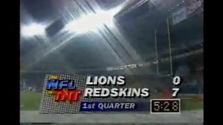 1991-09-01 Detroit Lions vs Washington Redskins