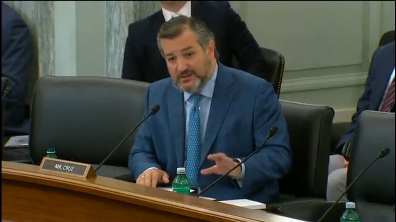 Sen Cruz Unloads On TikTok Exec For Not Answering Question On Platform's Ties To China