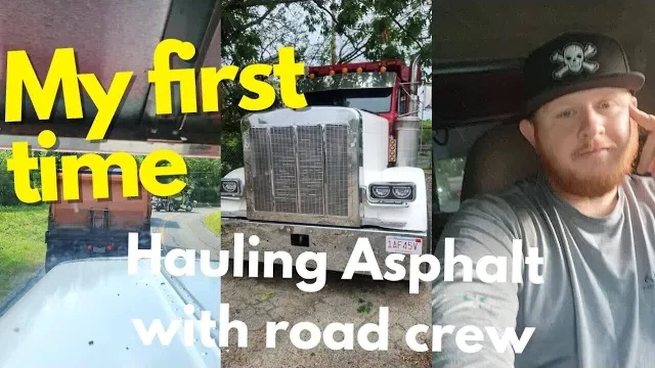 My First Day Delivering Asphalt: From Hot Oil Hauling to Highway Paving