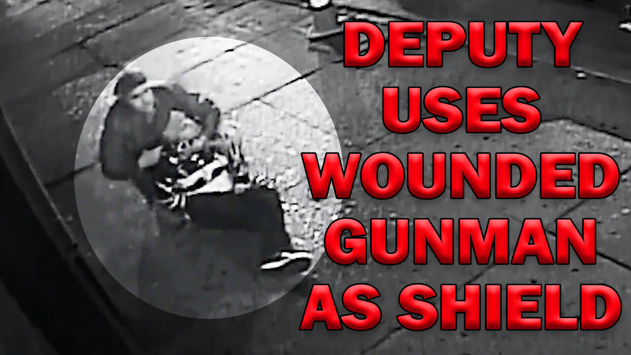 Deputy Used Wounded Gunman As Shield On Video - LEO Round Table S06E18d