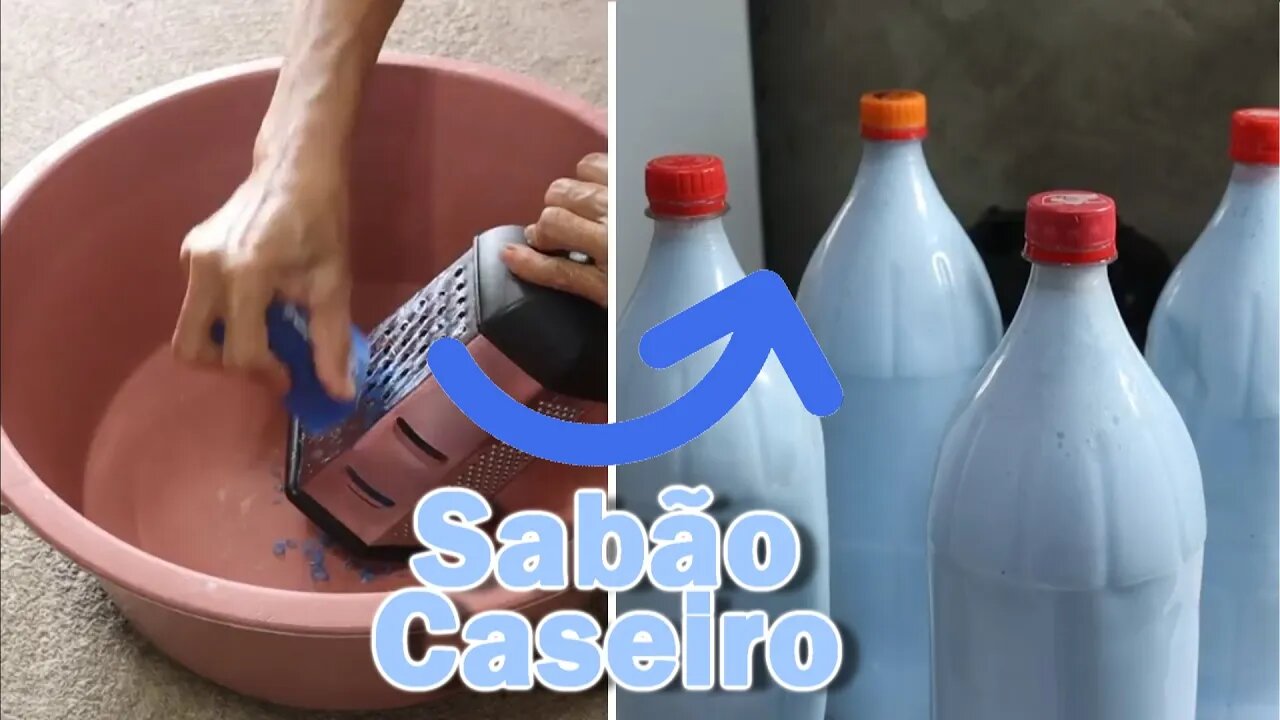 Sabão Líquido Para o Mês Todo com Apenas 4 Ingredientes ♤ Barato, Rápido e Fácil de Fazer