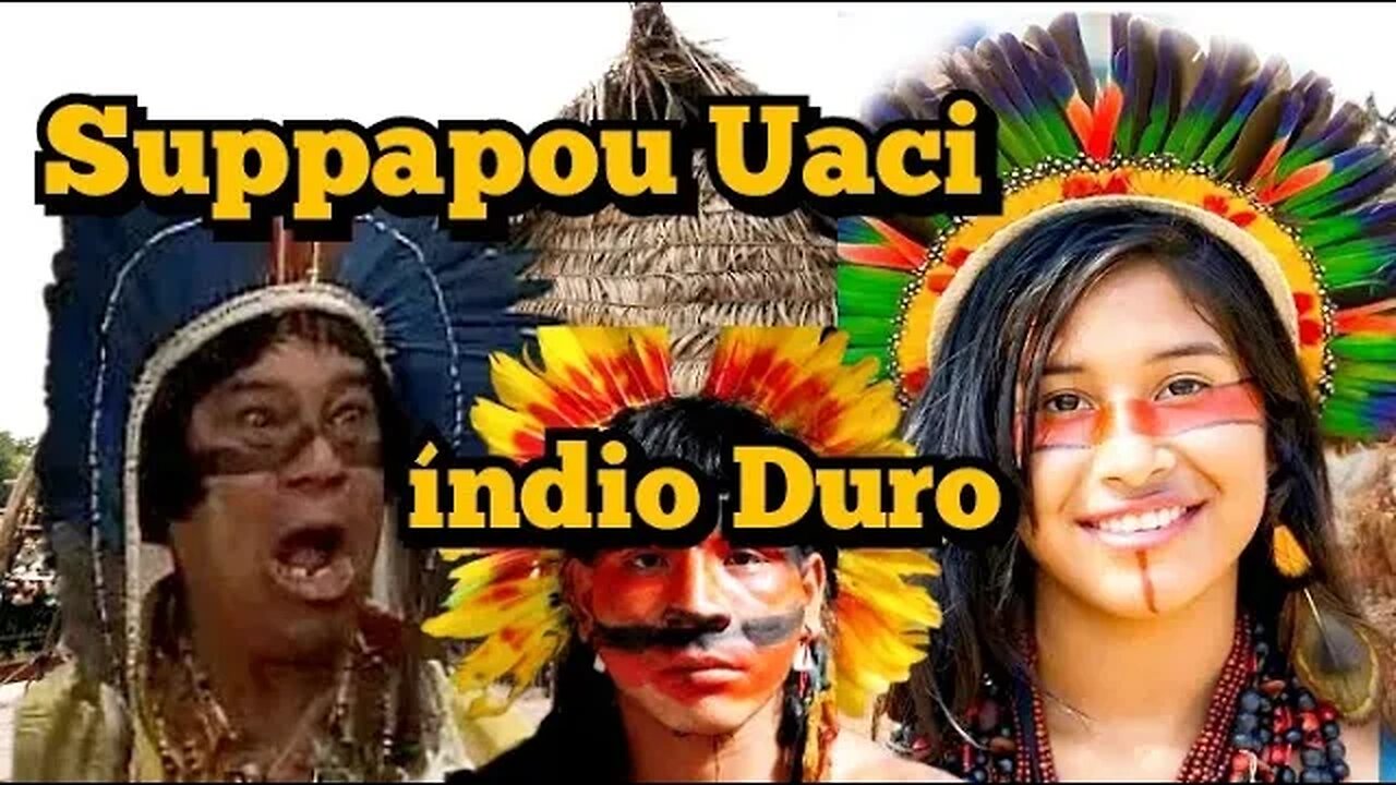 Escolinha do Professor Raimundo: Suppapou Uaci, o índio Duro 😂