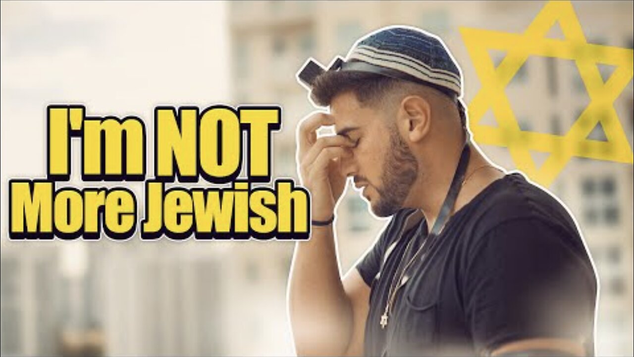 Why I'm NOT More Jewish