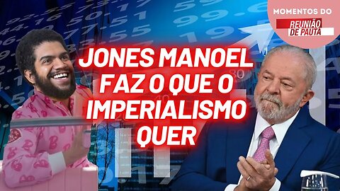 Jones Manoel bota culpa dos juros em Lula | Momentos do Reunião de Pauta