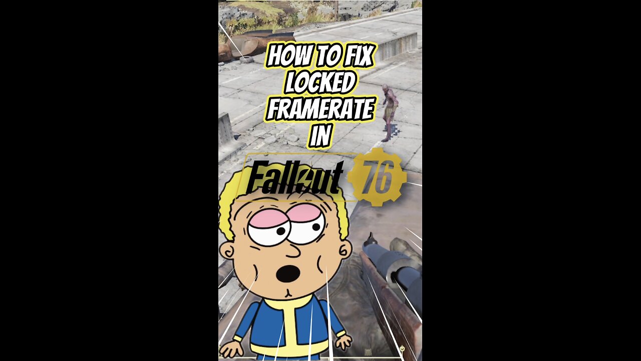 How to fix your Framerate in Fallout 76 #fallout76 #gaminh