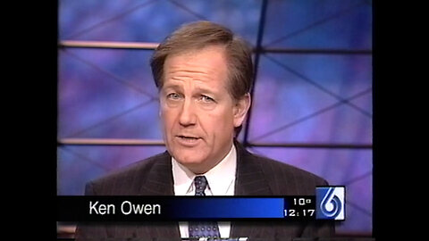 December 25, 2000 - WRTV Indianapolis Late Newscast (Final One for Anchor Ken Owen)