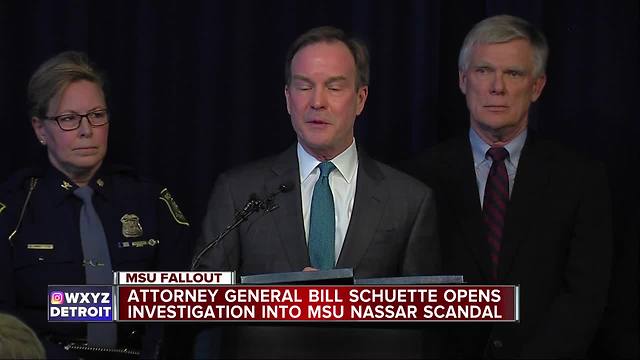 Bill Schuette opens investigation into Nassar scandal