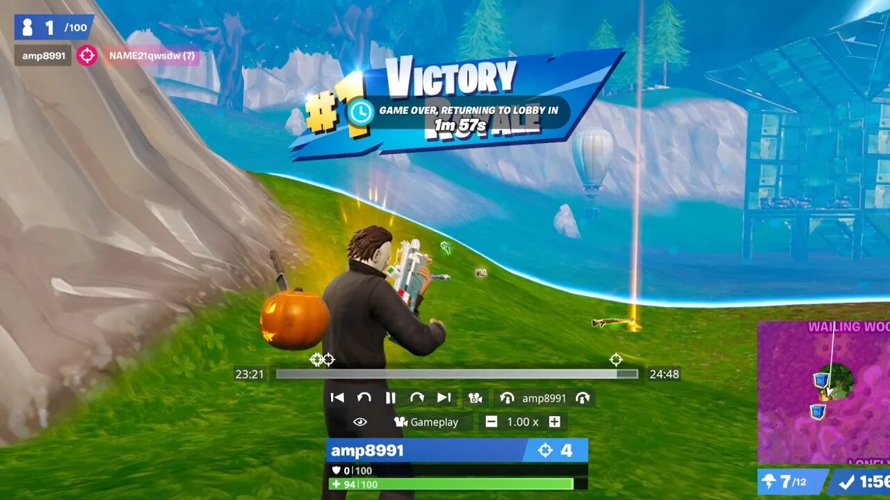 My First Win Of Fortnite Chapter 4 Season 5 || Or Otherwise Known As Fortnite OG