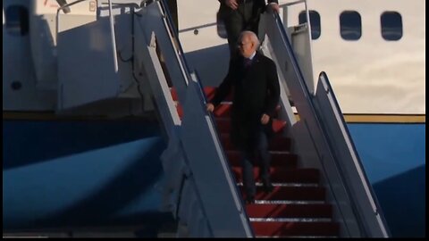 Joe Biden Gets Confused on the Stairs