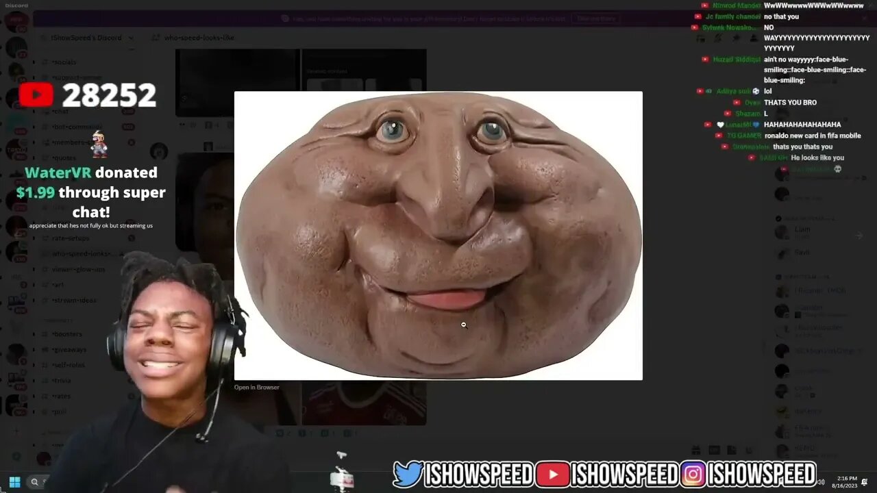 iShowSpeed Reacts To What He Looks Like 😂
