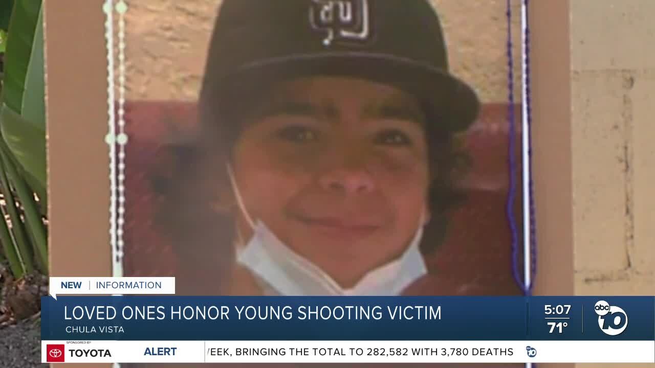 Vigil for 12-year-old boy fatally shot in Chula Vista