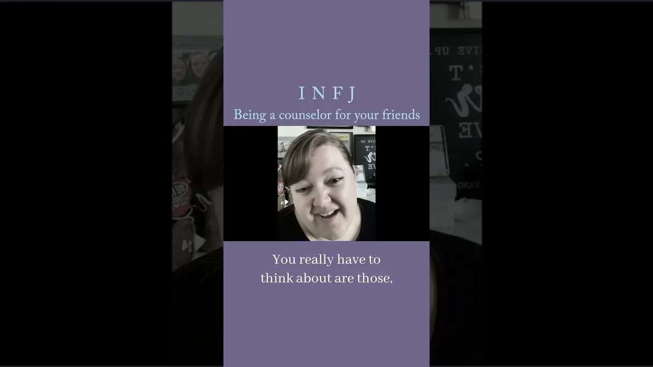 INFJs are great counselors | MBTI infj Personality