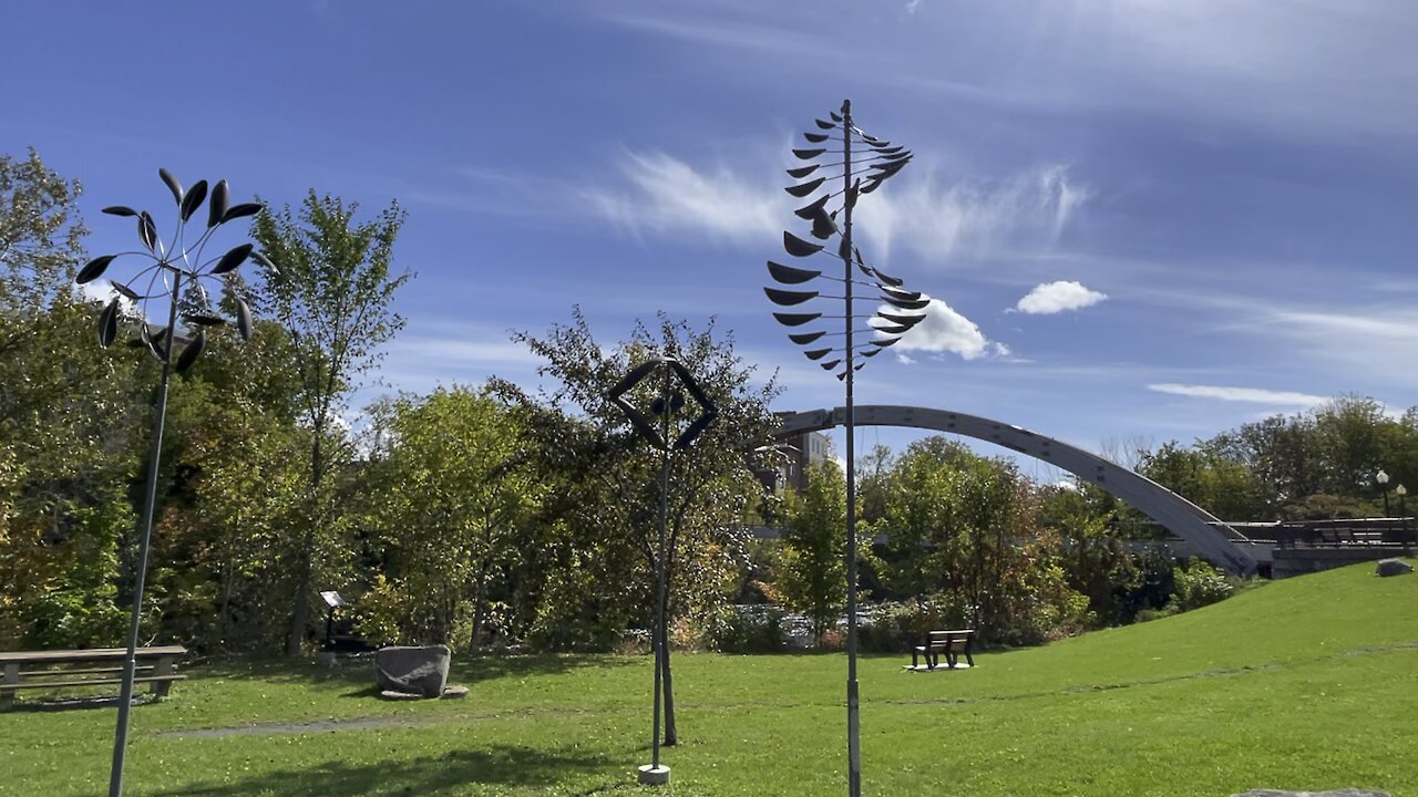 Whirly gigs and the gateway bridge