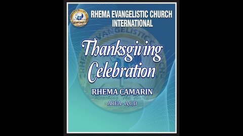 Camarin Thangksgiving | OCTOBER 6, 2024 | Afternoon Service
