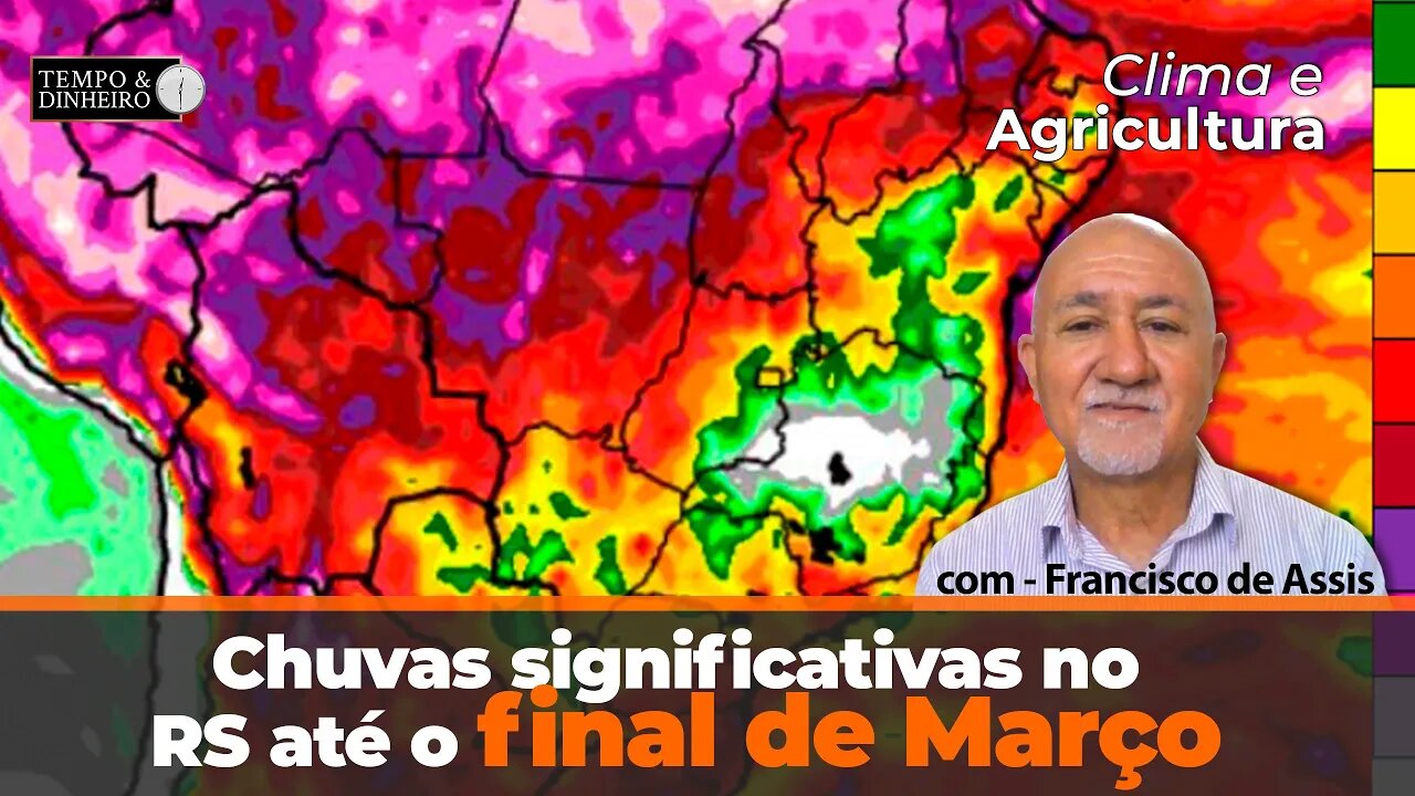 Chuvas intensas no RS até o final de março