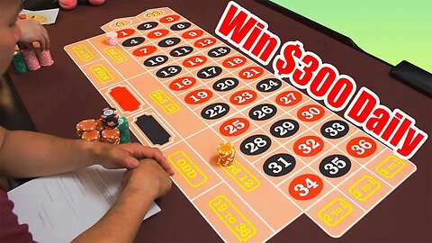 Make $100,000 a year playing this Strategy (Roulette) || One Dozen To Heaven