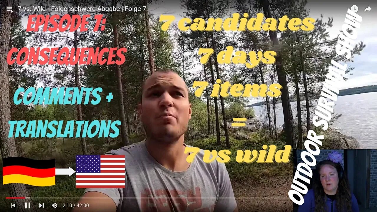 Translation and comments of Episode 7 | 7vswild Season 1 | Giving away with consequences