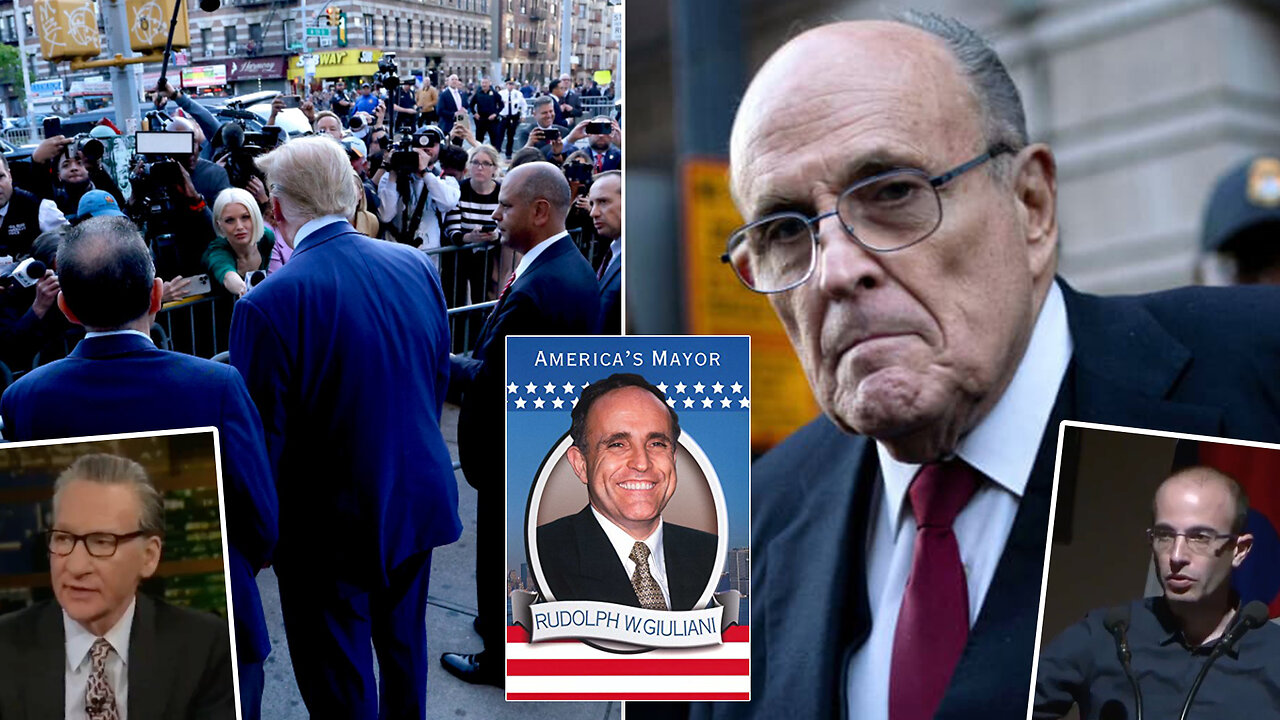 Mayor Rudy Giuliani | First Man to Expose the Biden Corruption (Giuliani) + “These Are Trials You Would Have During Hitler’s Era.” - Giuliani + Yuval Noah Harari + "They Think It (Abortion) Is Murder, I'm Just OK With That." - Maher