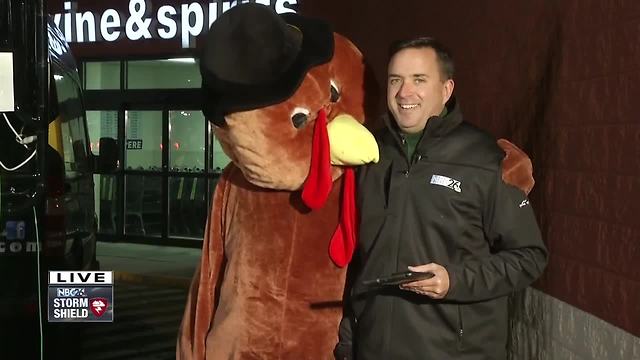 Cameron's Weather Roadshow at NBC26 Turkey Tuesday