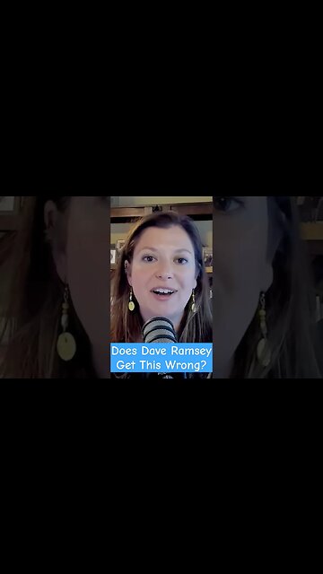 Does Dave Ramsey get this wrong 🤔 #shorts