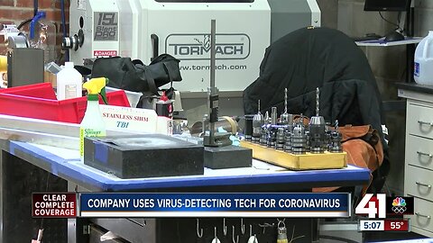 Company uses virus-detecting tech for coronavirus