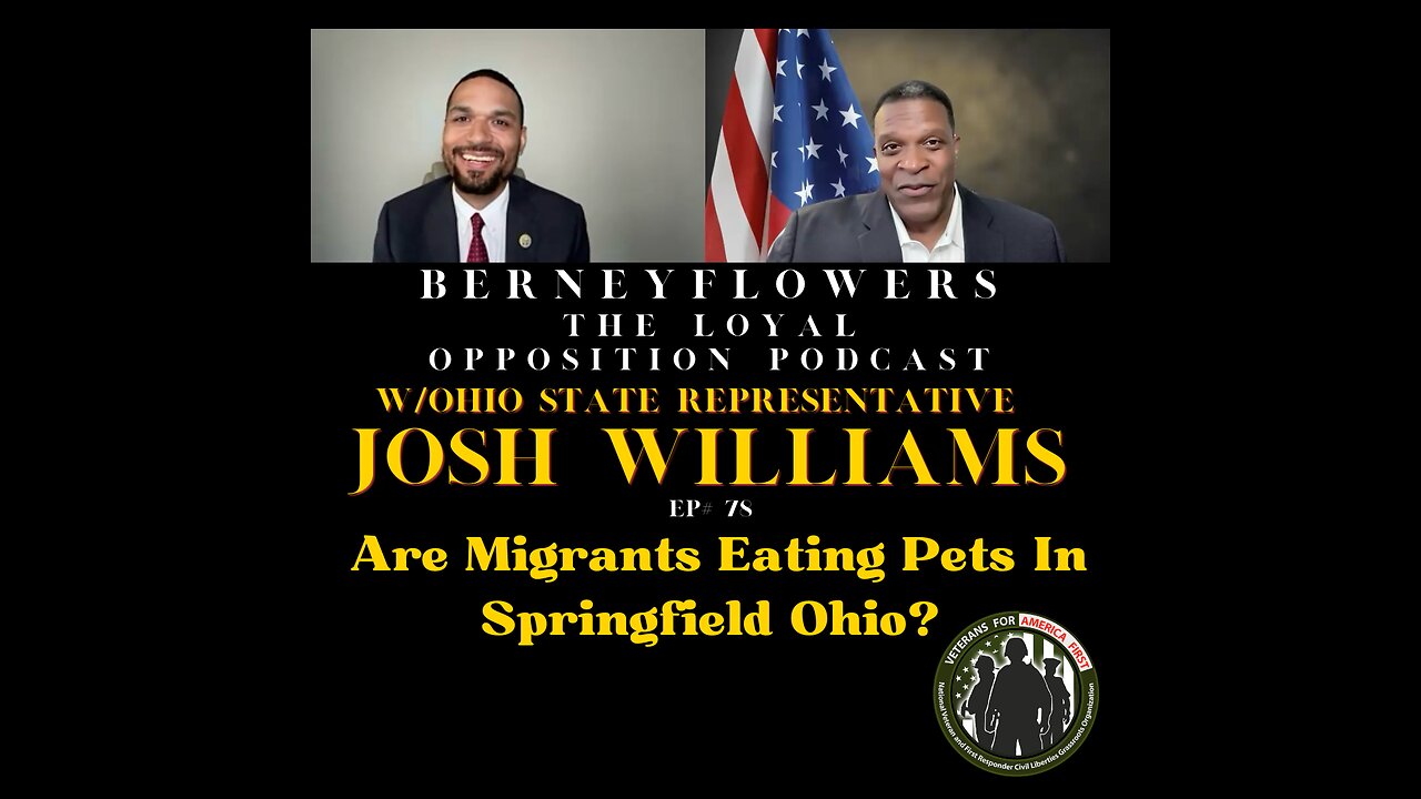 Are Migrants Really Eating Pets In Springfield Ohio?W/Ohio State Representative, Josh Williams.