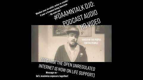 DaamnTalk is looking for new creators who want increased exposure! Message us on locals.com today